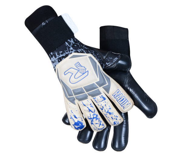 hybrid-cut-german-contact-latex-neoprene-goalkeeper-gloves-prime-stealth-front Raqim Prime Stealth goalkeeper gloves with German latex palm
