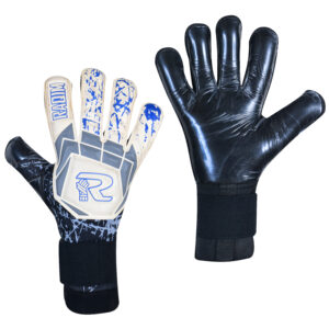 hybrid-cut-german-contact-latex-neoprene-goalkeeper-gloves-prime-stealth-front-and-back Raqim Prime Stealth goalkeeper gloves with German latex palm