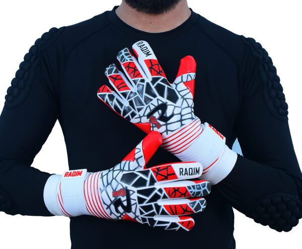 negative-cut-german-contact-latex-goalkeeper-gloves-airprene-vortex-shadowfire-on-person Raqim Vortex Shadowfire goalkeeper gloves with German latex grip